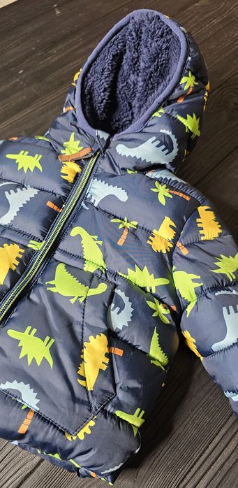 Зимова дитяча куртка на хлопчика 3-6 місяців