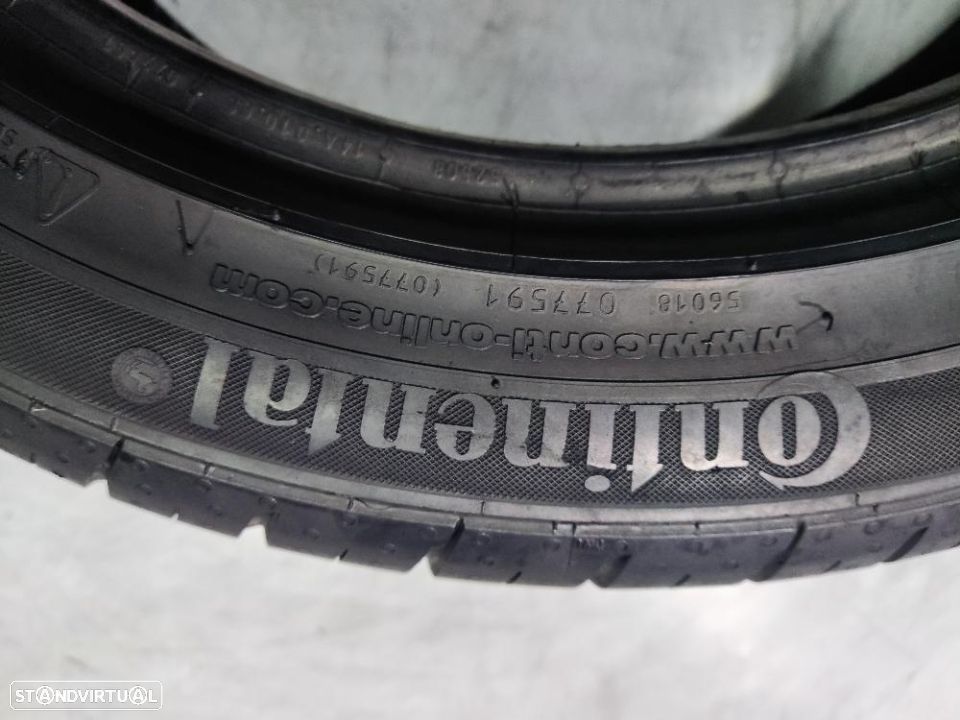 2 pneus semi novos 175-55r15 continental - oferta dos portes