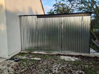Garaż blaszany blaszak 4x5 Ocynk