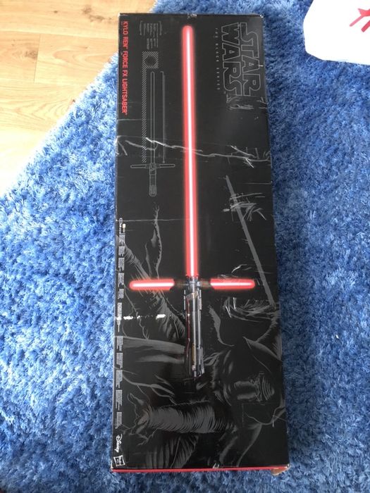 Miecz świetlny star wars Kylo Ren black series force fx lightsaber