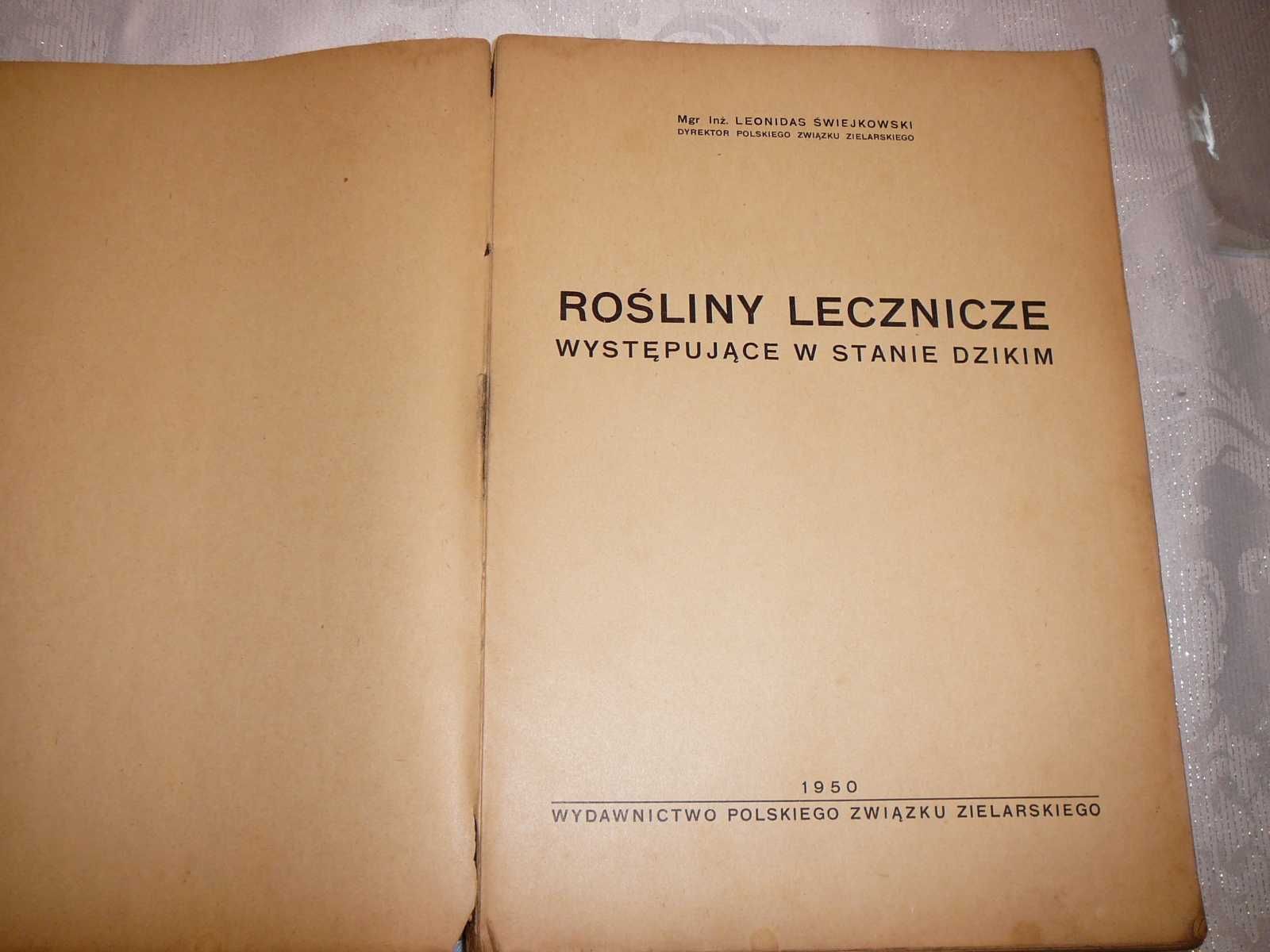 L. Świejkowski Rośliny lecznicze występujące w stanie dzikim