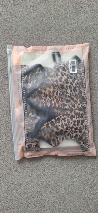 Panterka M S pantera strój erotyczny sexy seksowny damski komplet M S