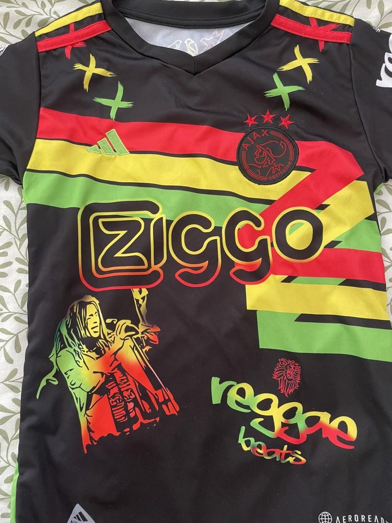 Koszulka Ajax Amsterdam Holandia reggae koszulka dziecięca rozmiar to