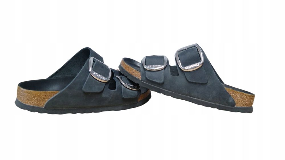 Birkenstock 37 Buty Damskie Arizona Big Buckle  Klapki Skórzane T714