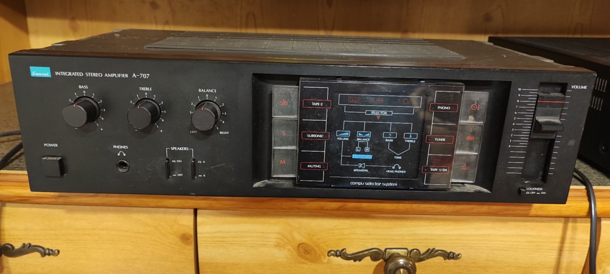 Amplificador Sansui A 707