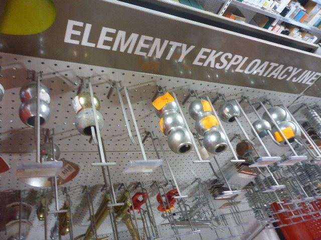 Cięgła/Zawleczki/ Kule/ Zaciski