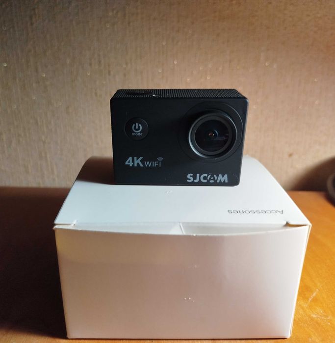 Екшн-камера SJCAM SJ4000 Air, 4K, чорний з дисплеєм.