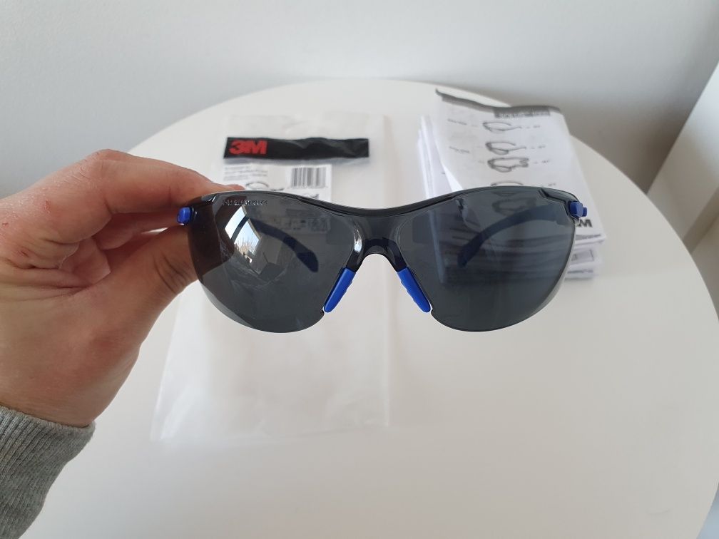 Okulary Ochronne Przyciemniane 3M Solus1000 Okulary Robocze!