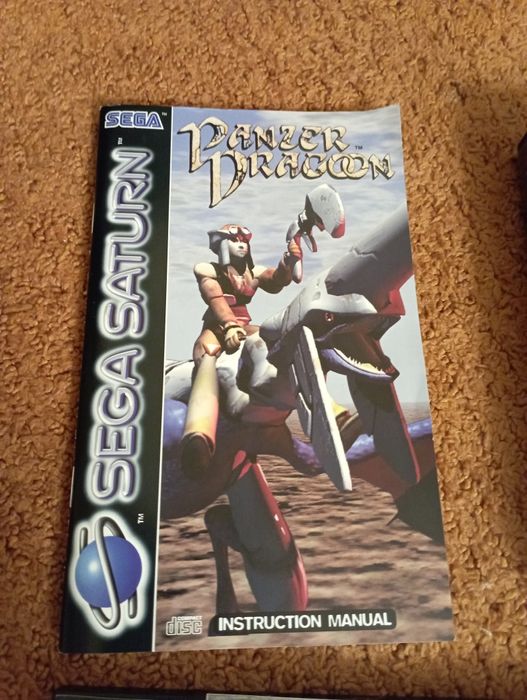 Sega Saturn - Panzer Dragoon CIB - Item para coleccionador em Perfeito