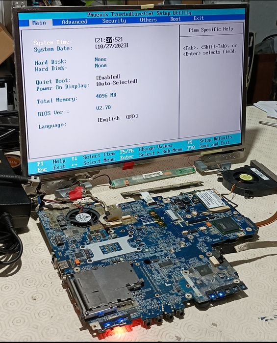 Toshiba P200 Laptop Motherboard with Graphics, CPU, RAM...64551956638210121