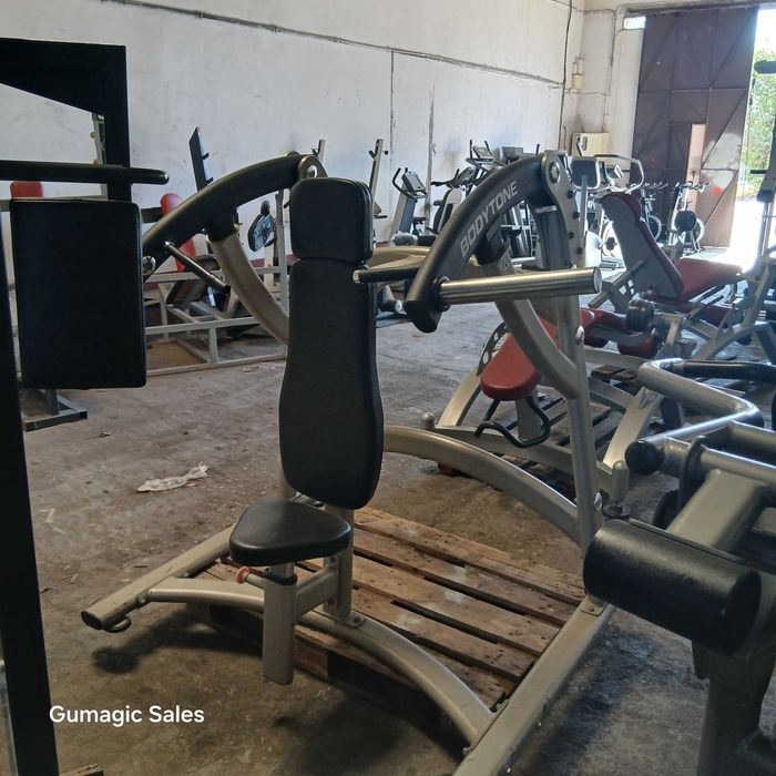 GYMAGIC -Press ombro peso livre olimpica BODYTONE