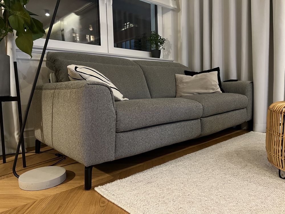 Sofa ROM Fontane - Szara, rozmiar: 210cm / MATKOWSKI meble