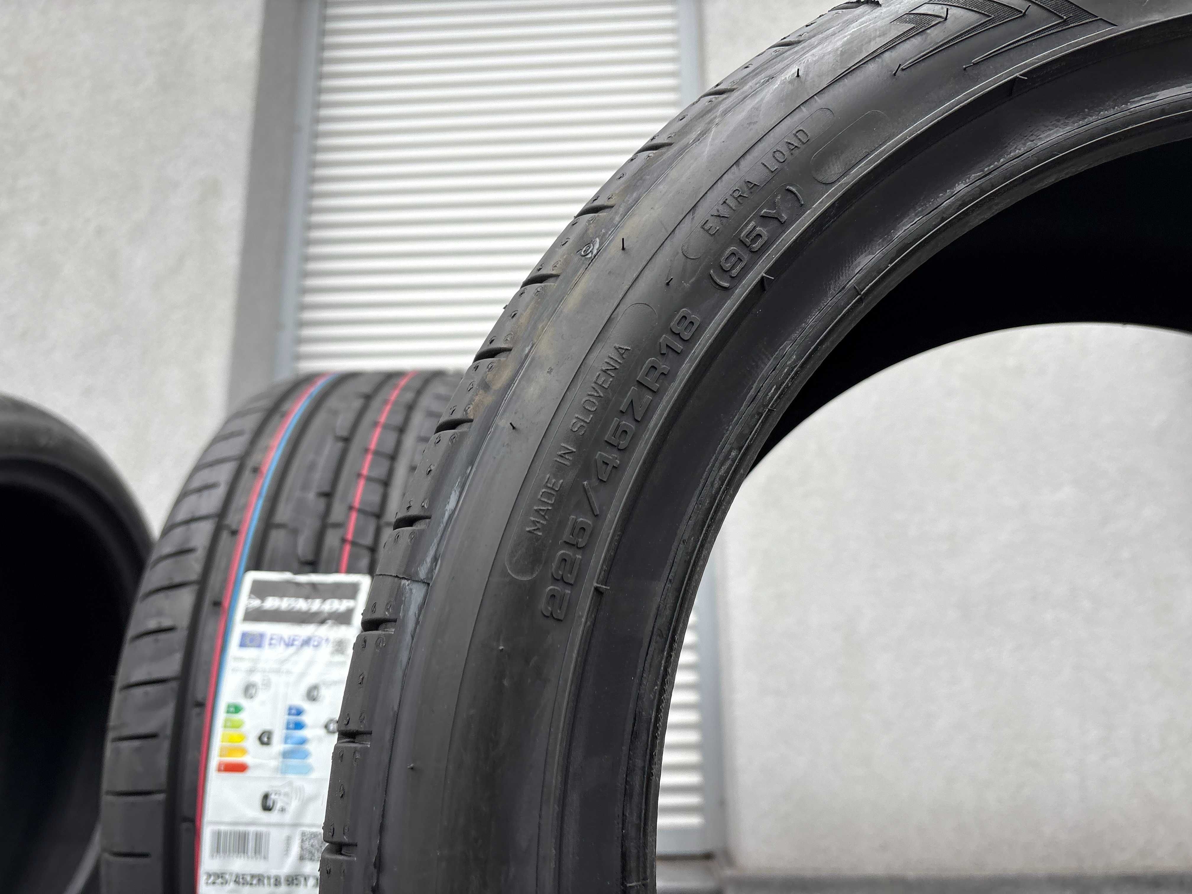 Letnia 225/45R18 Dunlop SportMaxxRT2 95Y XL C,B,72db prod. 2024r