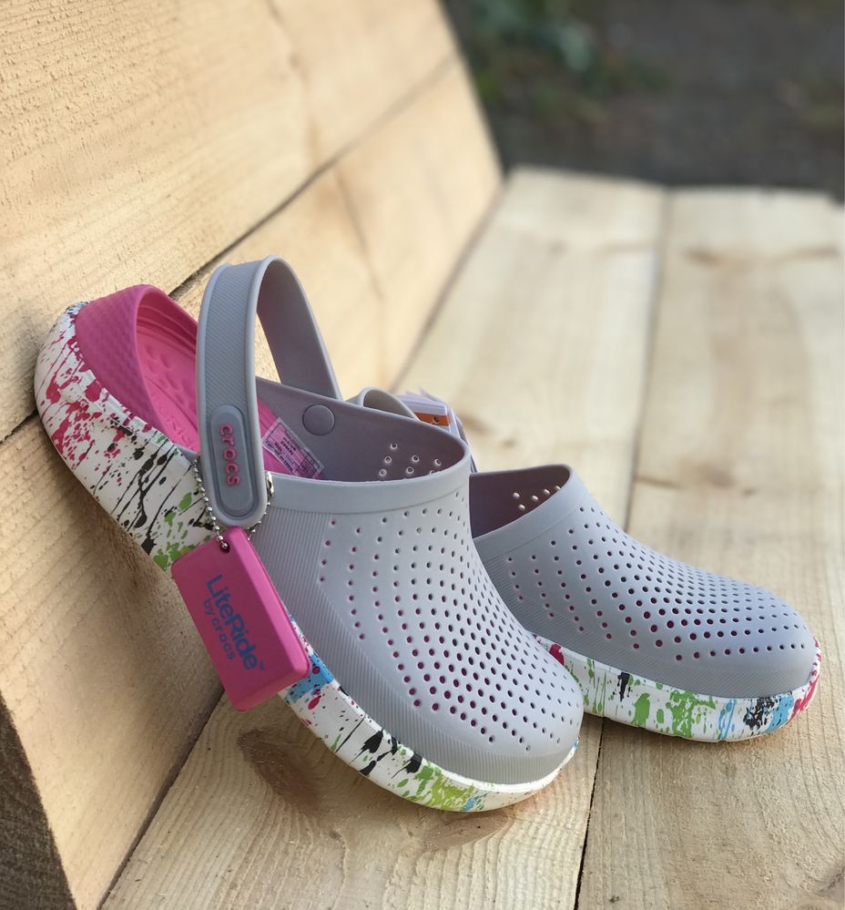 Клякси Крокси Crocs LiteRide Жіночі Яскраві Моделі