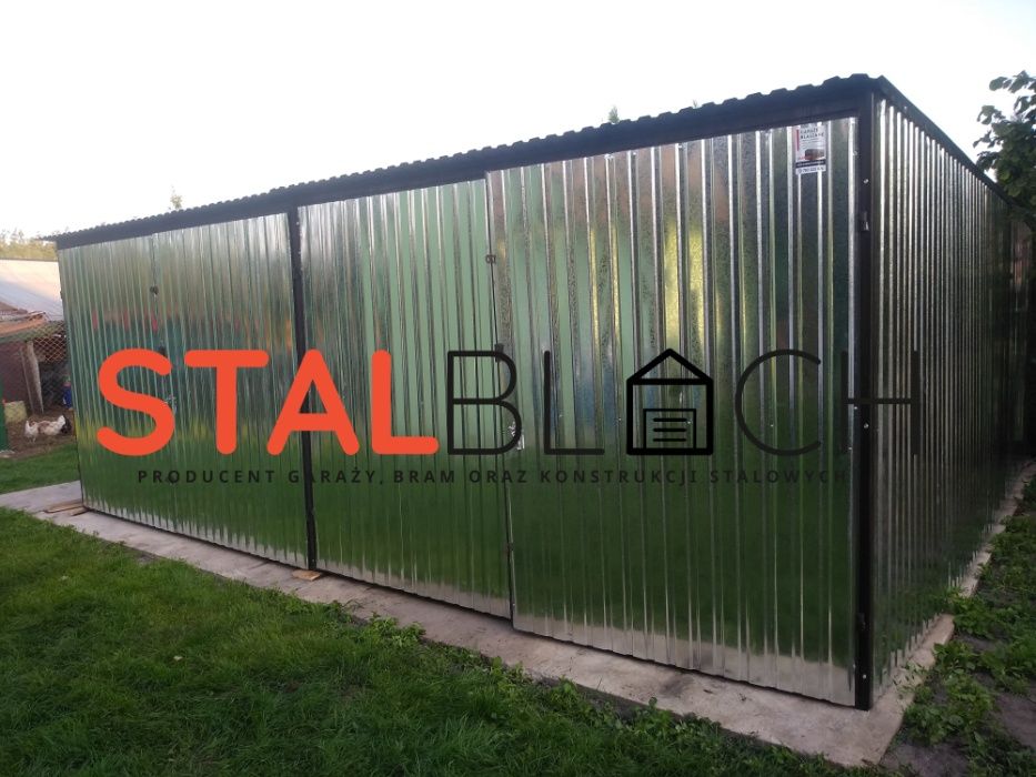 Garaż Blaszany Podwójny 6x5