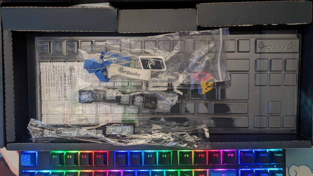 Механическая клавиатура Ducky one 2 TKL CherryMX Blue