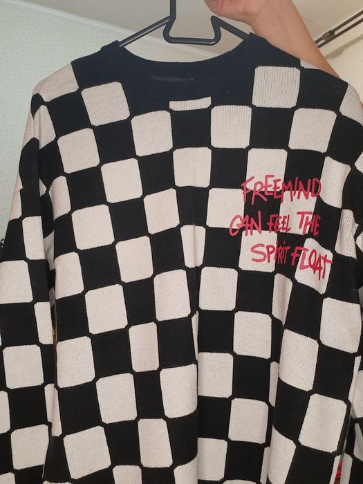 Светр чоловічий зелено бежовом кольорі