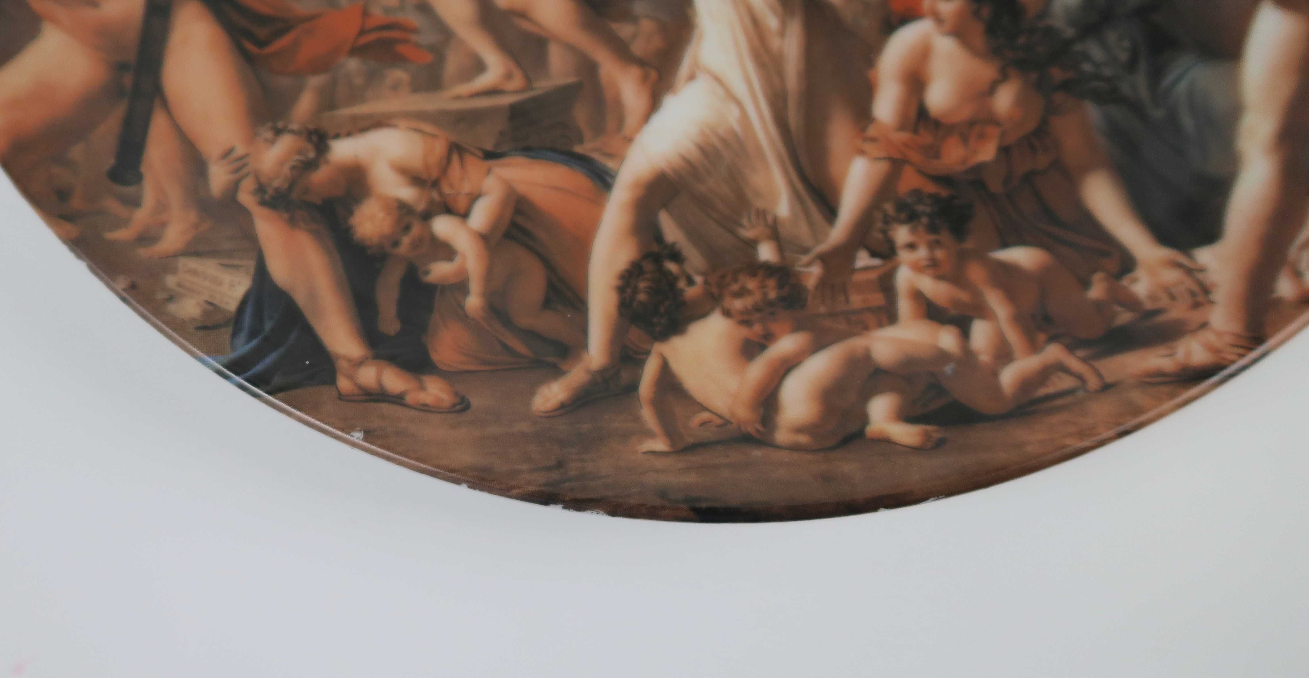 Prato Grande 30 cm - Rapto das Sabinas (Jacques-Louis David)