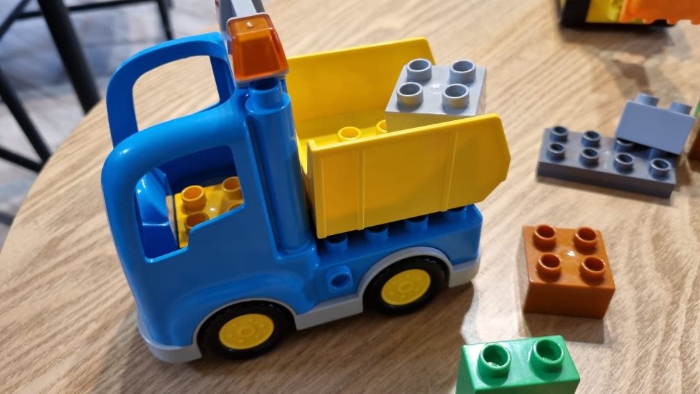 Lego duplo 10812 Ciężarówka i koparka gąsienicowa