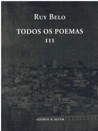 7385 - Literatura - Livros de Ruy Belo (Vários)