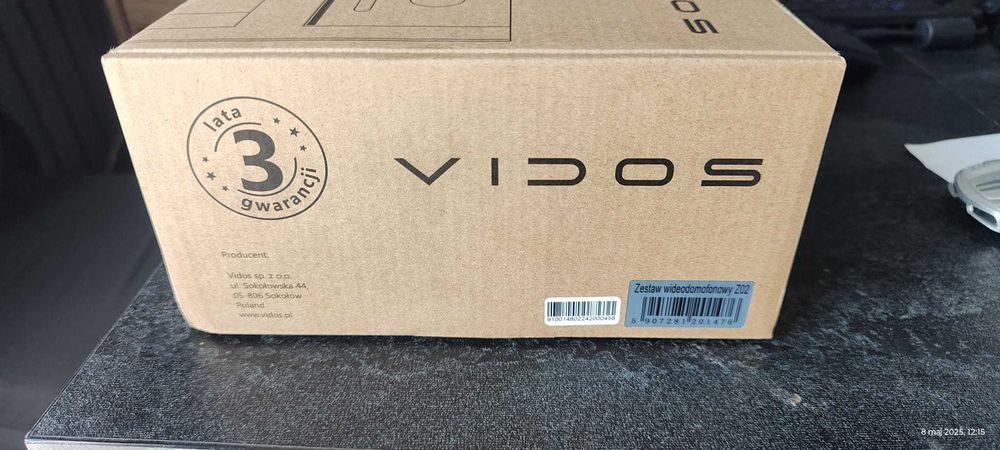 Zestaw wideodomofonowy IP VIDOS Z02