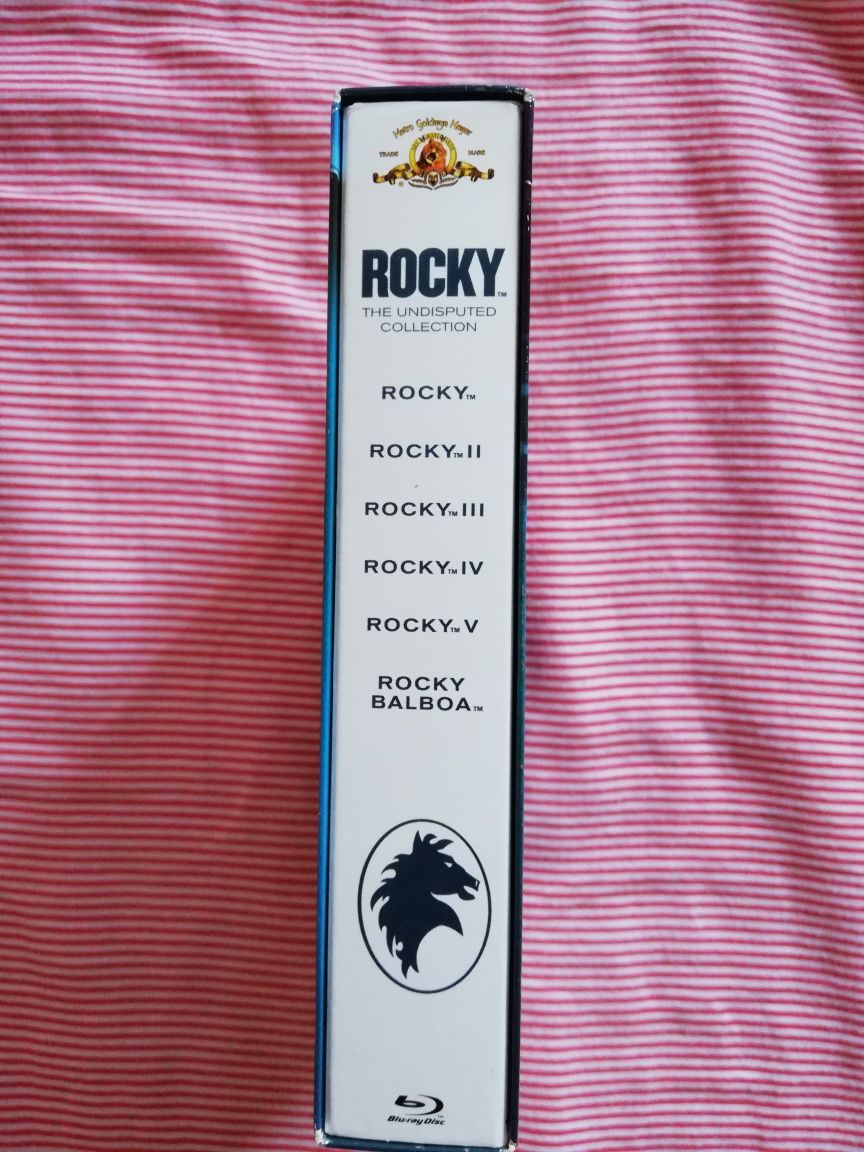 Colecção completa "Rocky" em blu ray (portes grátis)