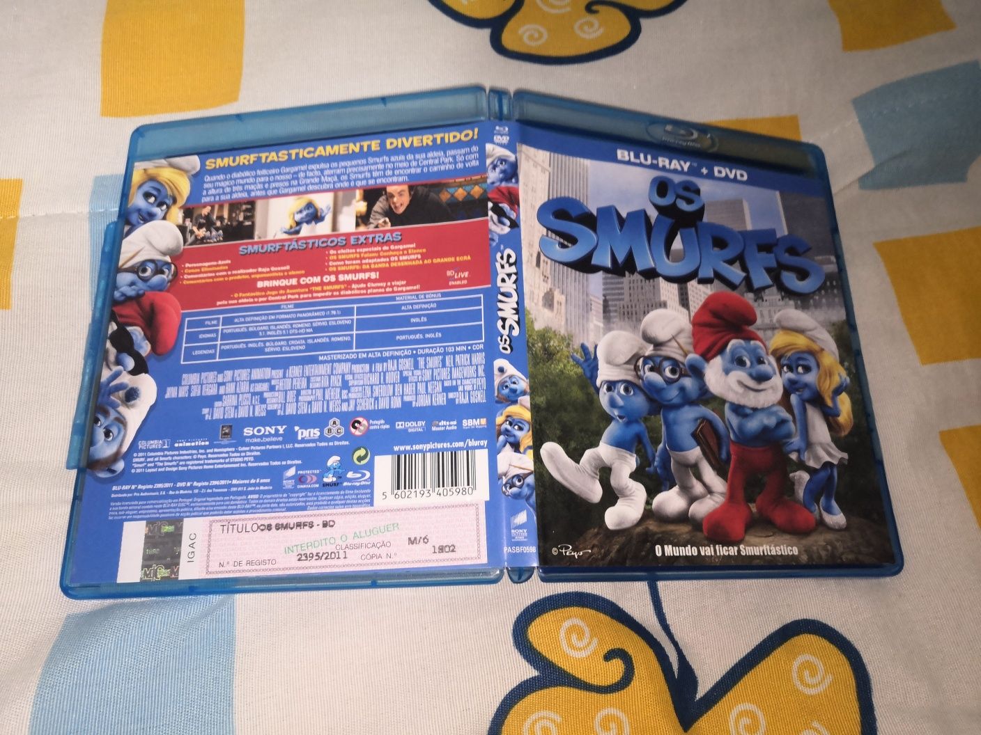 Os smurfs_Blu-ray+DVD