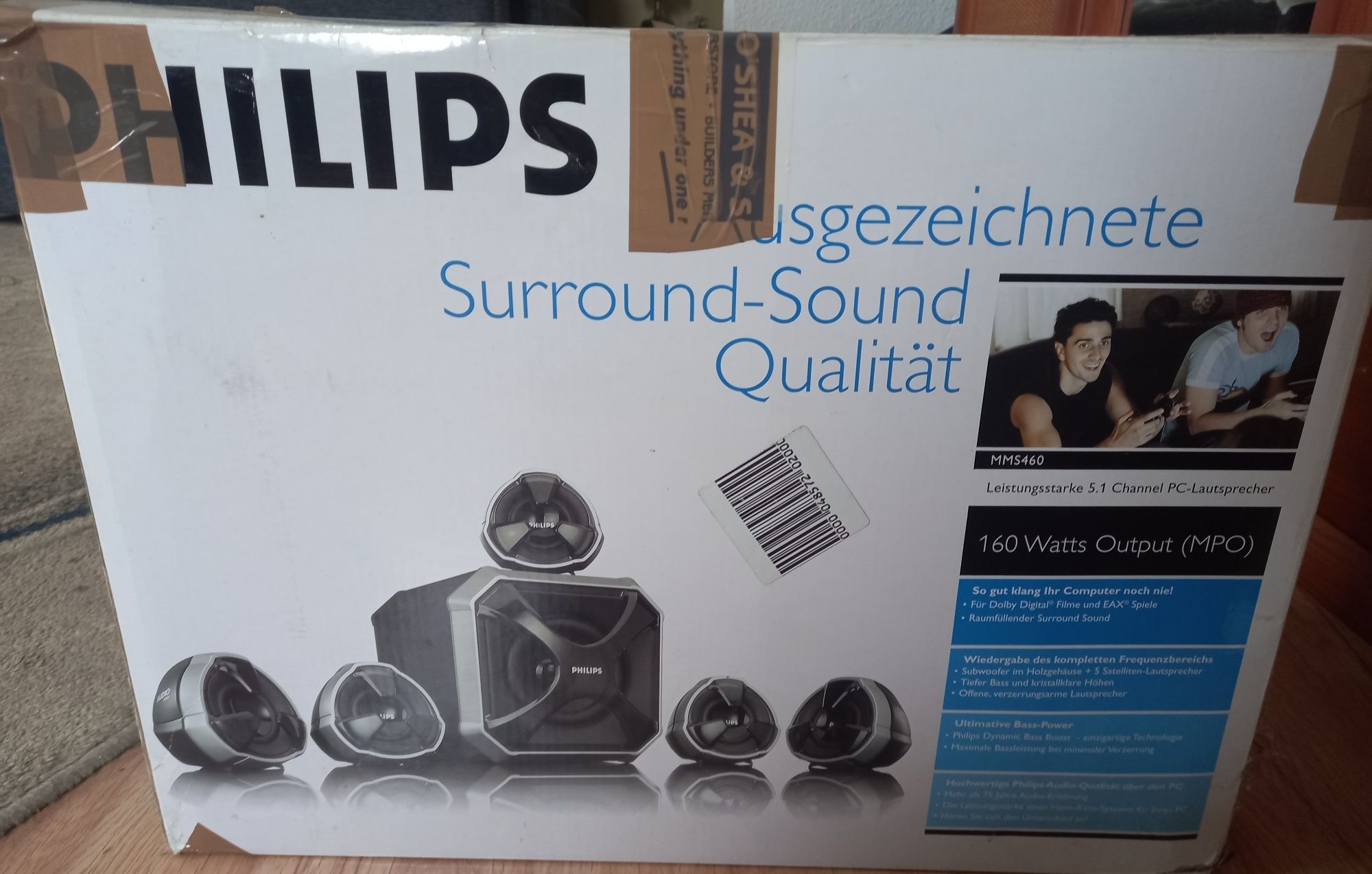 Zestaw głośnikowy 5.1 Philips MMS460