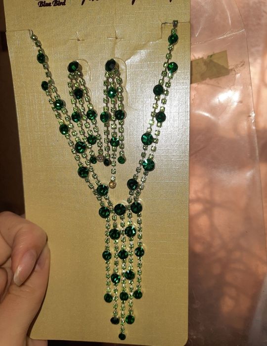 Намисто підвіска сережки