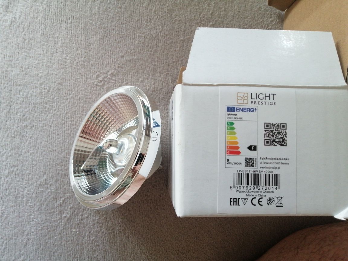 Żarówki LED GU10 9W halogen Kanlux 20W 235lm ciepłe światło