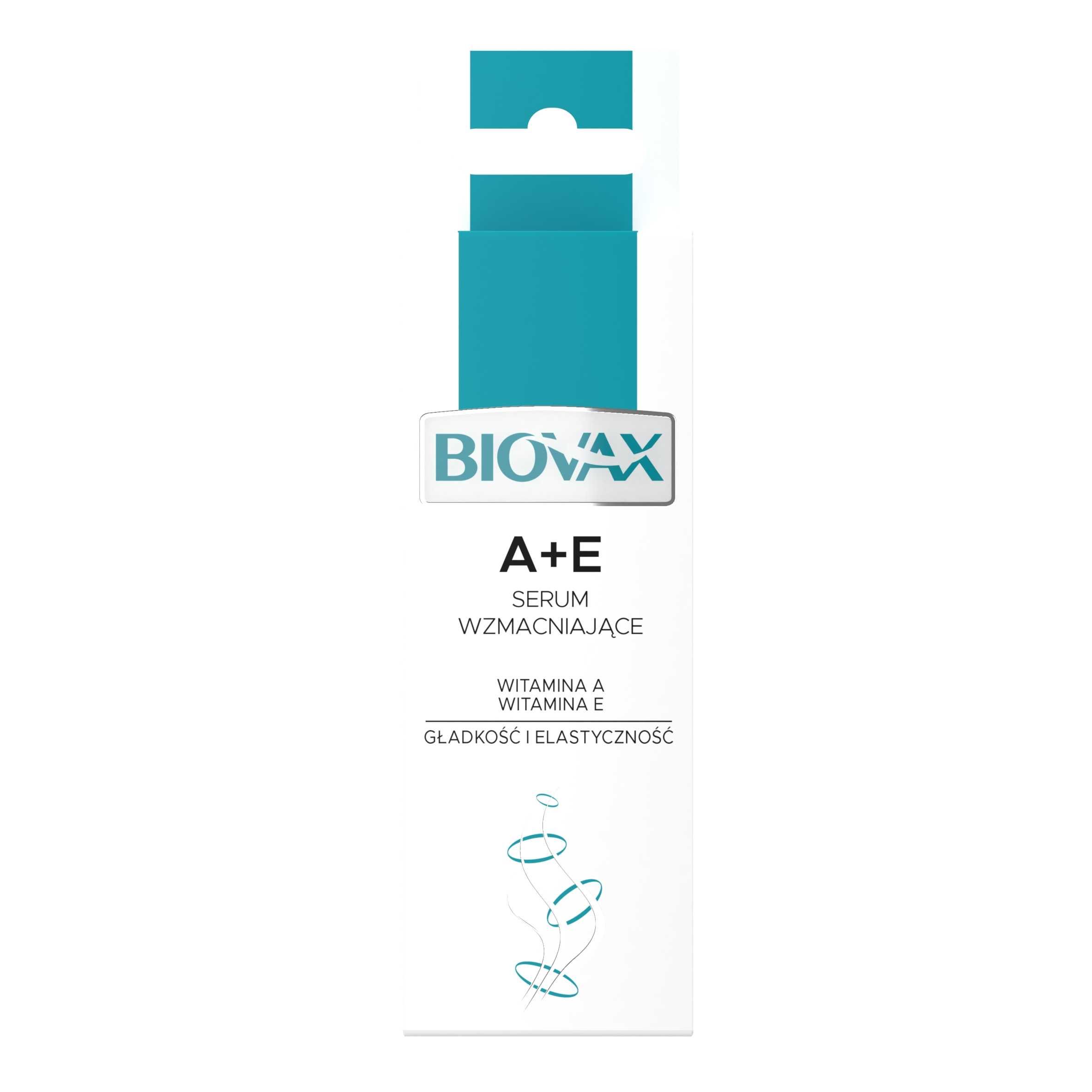 BIOVAX A+E serum wzmacniające do włosów, 15 ml