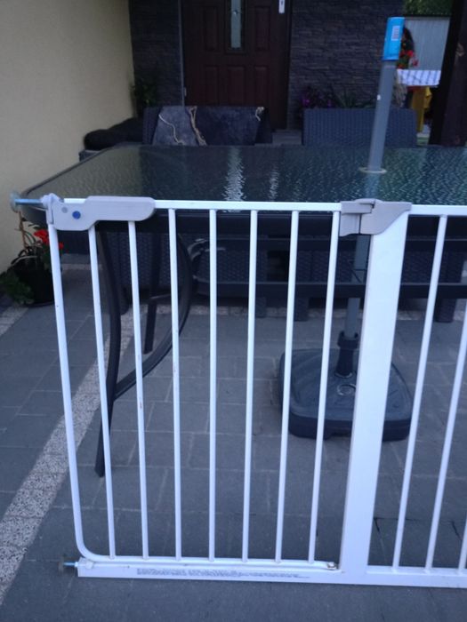 Bramka na schody.Barierka ochronna