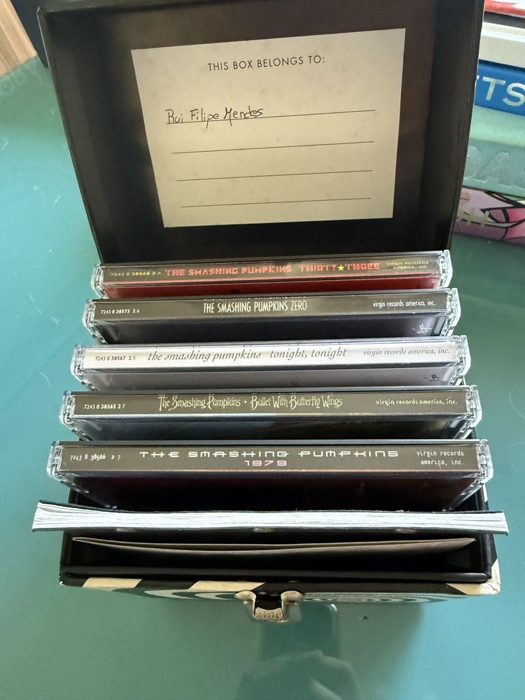 1996 The Smashing Pumpkins The Aeroplane Flies High CD Box Set