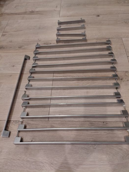 Uchwyty meblowe kuchenne masywne,  aluminium 480mm