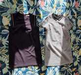 Lote 4 vestidos corte direito