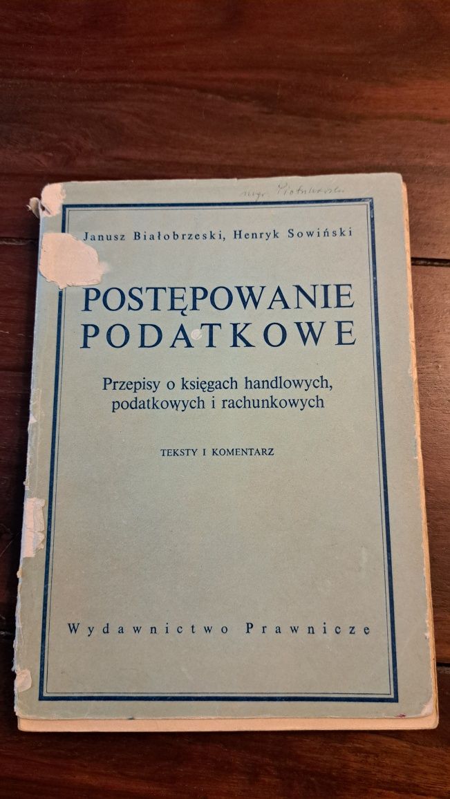 Książka Postępowanie podatkowe