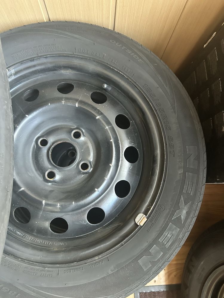Диски металлические / Летняя резина R15 4x100 185x65xR15 Комплект