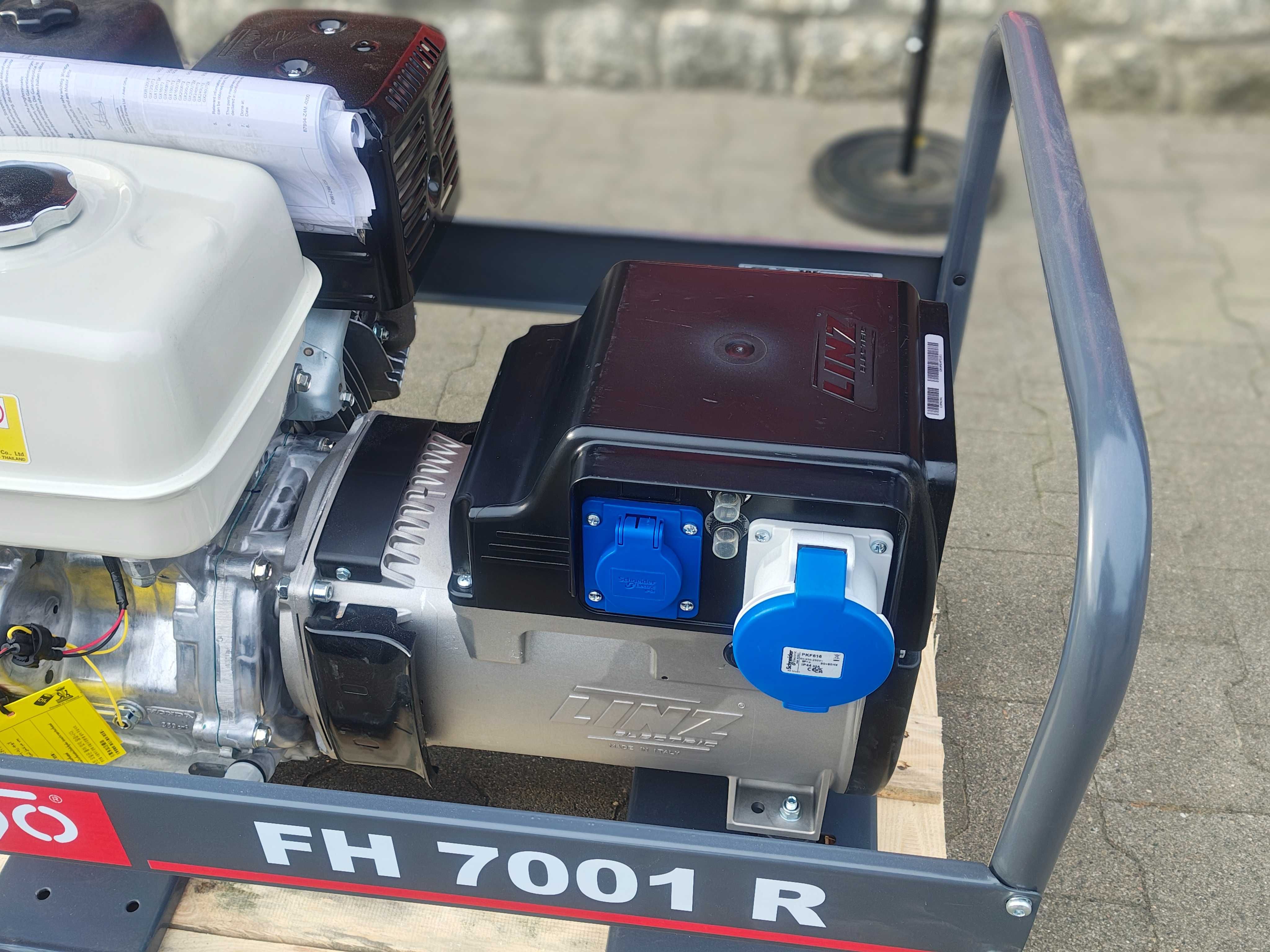 Fogo FH7001 R Agregat Generator AVR 1 Faza od Ręki ! Honda Pramac