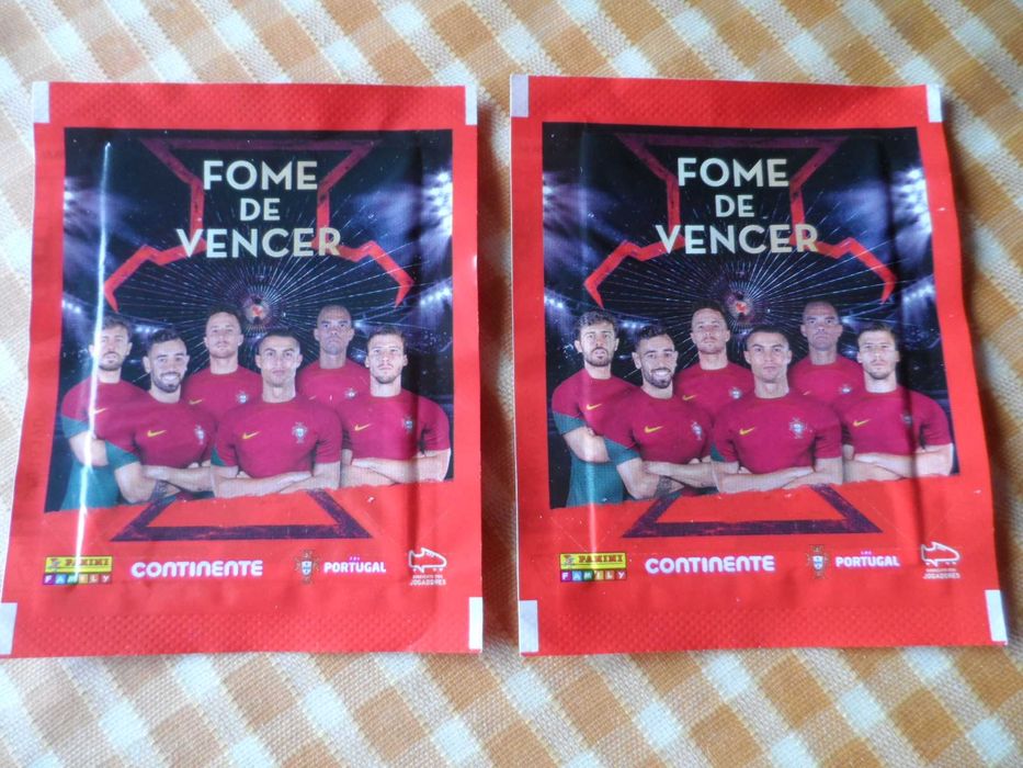 MUNDIAL 2022- Fome de Vencer(Continente)   Cartas p/completar coleções