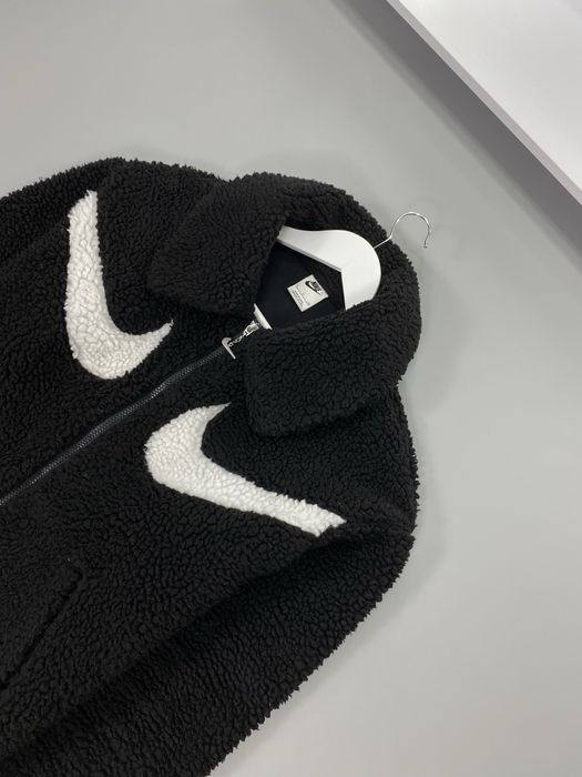 Женская плюшевая шерпа Nike Nsw swoosh tech жіноча teddy