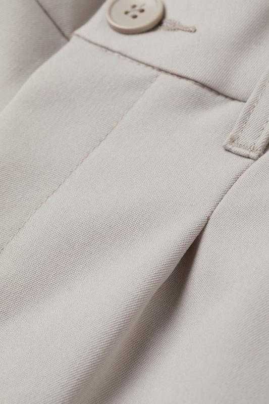 Straight прямі штани світло-сірого кольору h&m