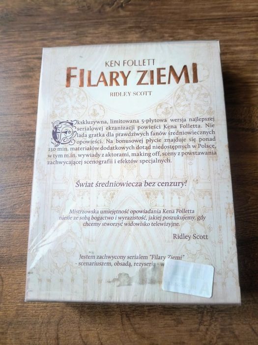 Filary ziemi DVD Nowa folia edycja limitowana wersja rozszerzona