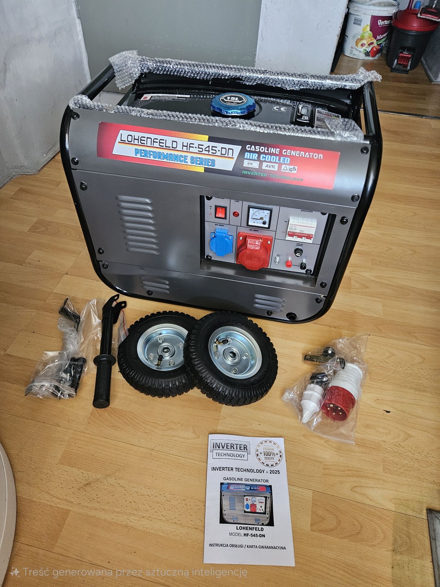 Agregat prądotwórczy LOHENFELD HF-545-DN