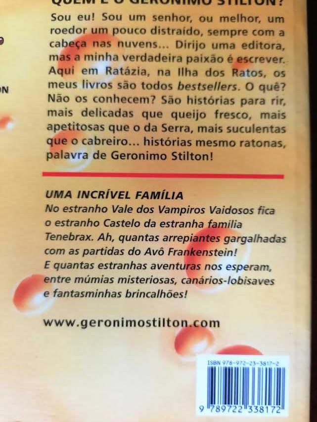 Geronimo Stilton - livros: 17, 18 e 42