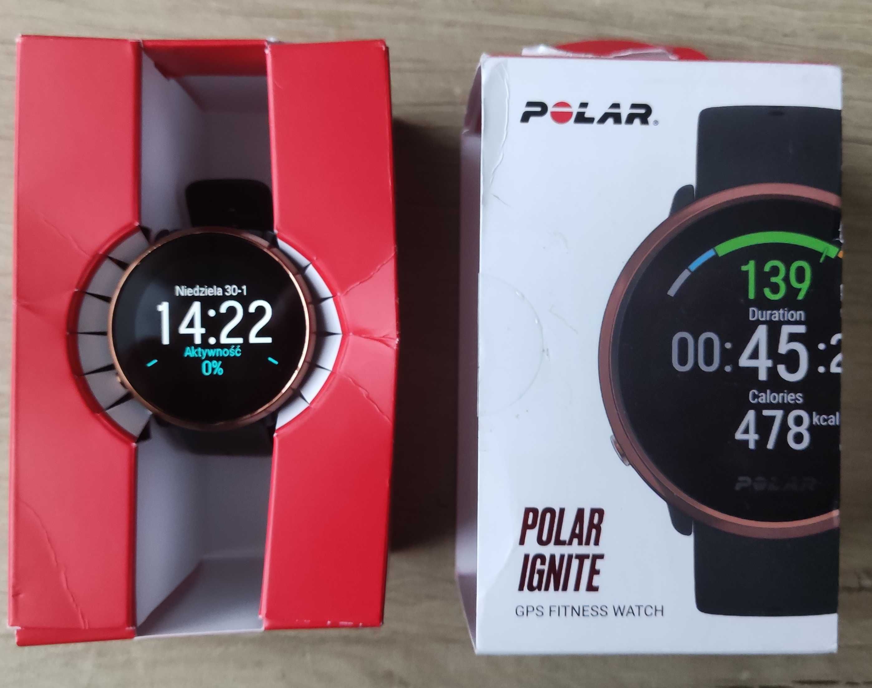 Polar Ignite zegarek sportowy smartwatch