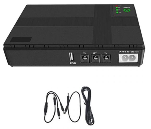 Mini UPS для роутера та камер DC1018P 10400mAh