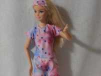 Ubranka dla lalki Barbie - Różowa piżama i klapki !!!