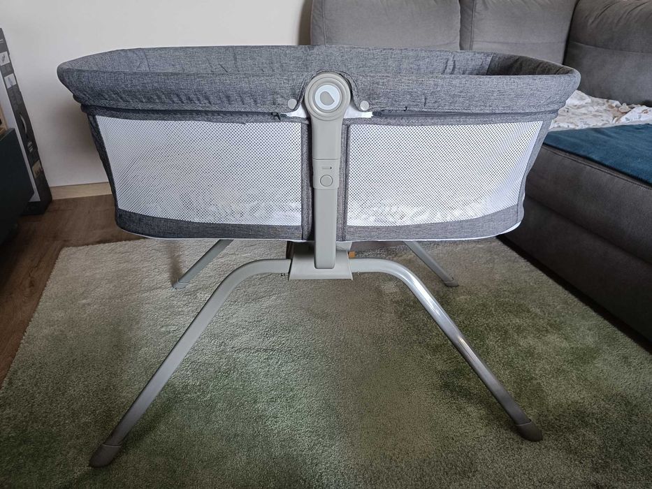 Łóżeczko turystyczne / kołyska Lionelo Malin Grey Stone + materac