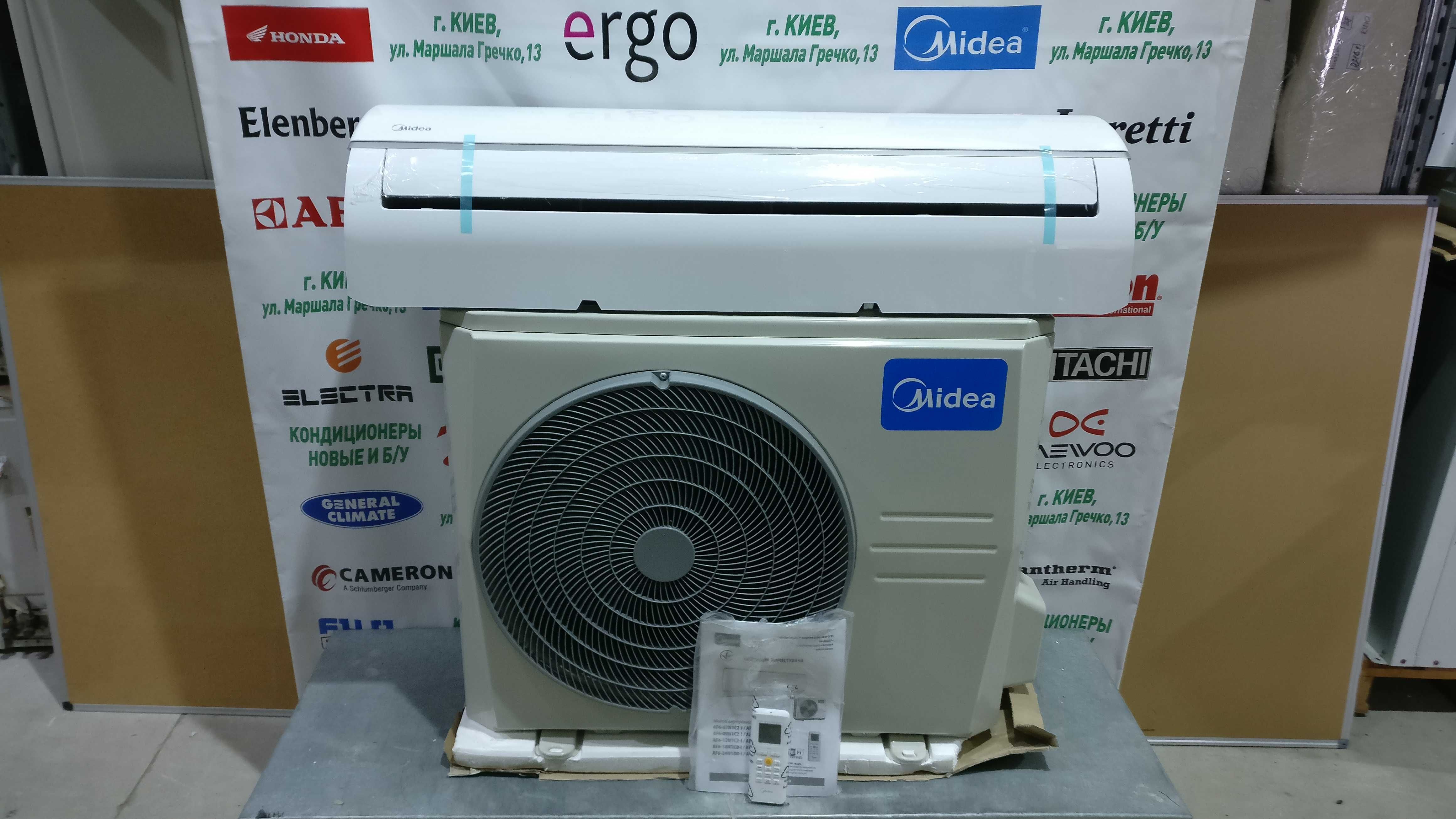 Кондиціонер НОВИЙ інвертор Midea Forest AF6-24N1D0 до 70 м2 монтаж ТО