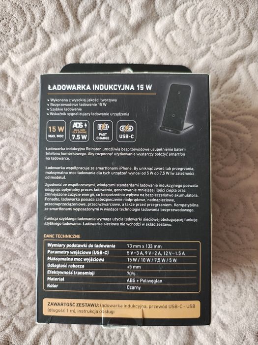 Ładowarka indukcyjna Reinston ELSI40